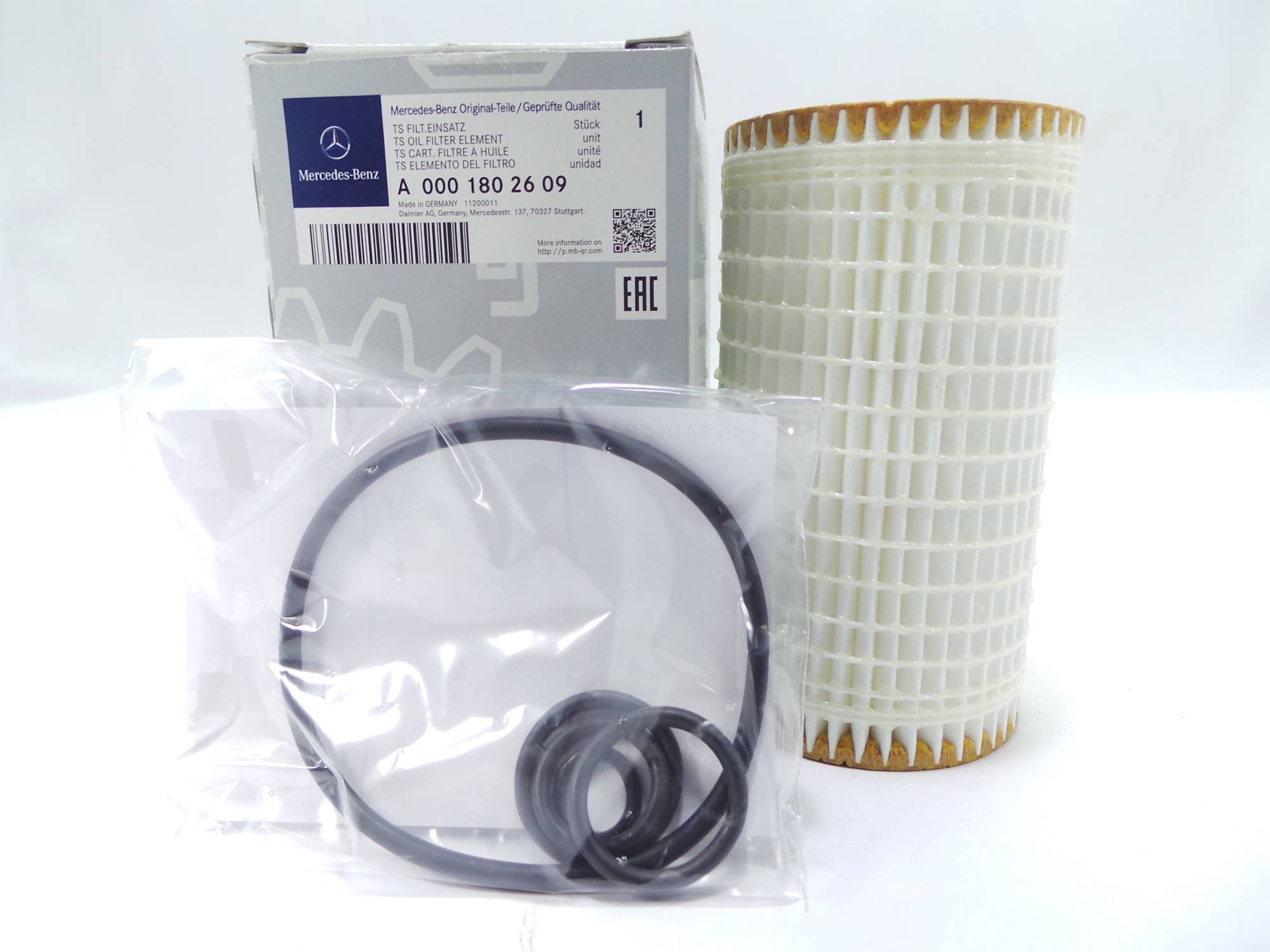 Oil filter Engine M112/ M113/ M272 Mercedes OE