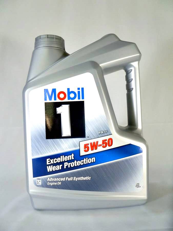 Mobil 1 5W50 Fully Synthetic Oil (4litres)
